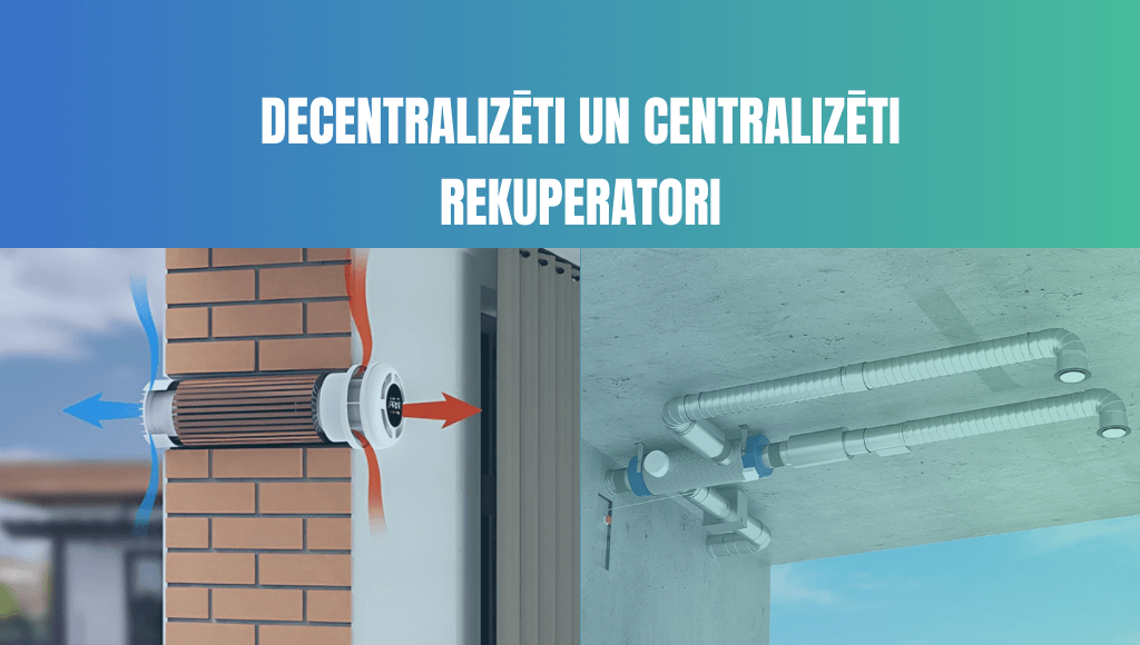 Decentralised and Centralised Heat Recovery Units: which solution is right for your home or office?