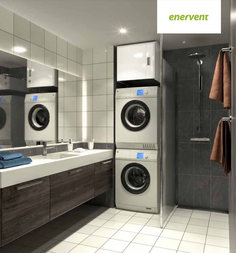 Centralised Heat recovery system Enervent Salla eAir E right