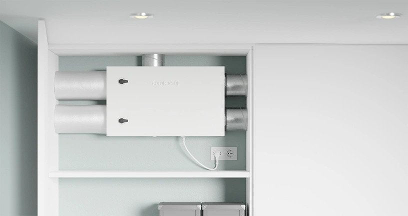 Централизованная система рекуперации тепла KOMFOVENT Domekt R 150 F C8