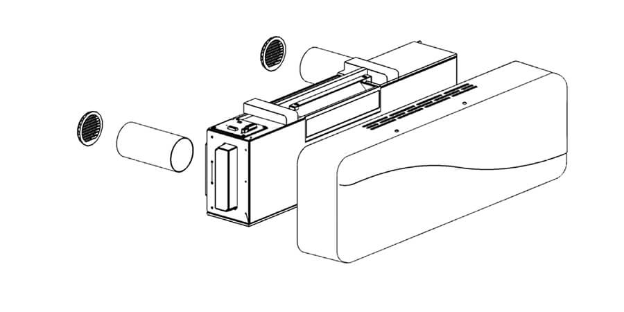 Rekuperators Helty HRV FlowUltra Plus - uzstādīšana