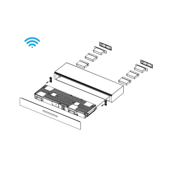 Rekuperators Thesan Aircare ESI Wi-Fi detaļas