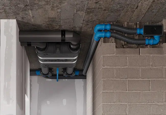 Valsir Ariosa HV HRV - complete installation