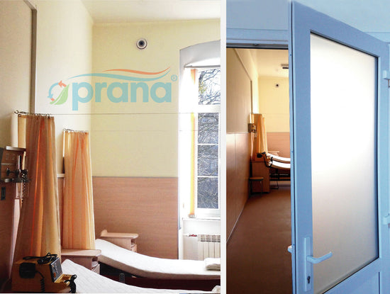 Heat recovery unit PRANA in hospital