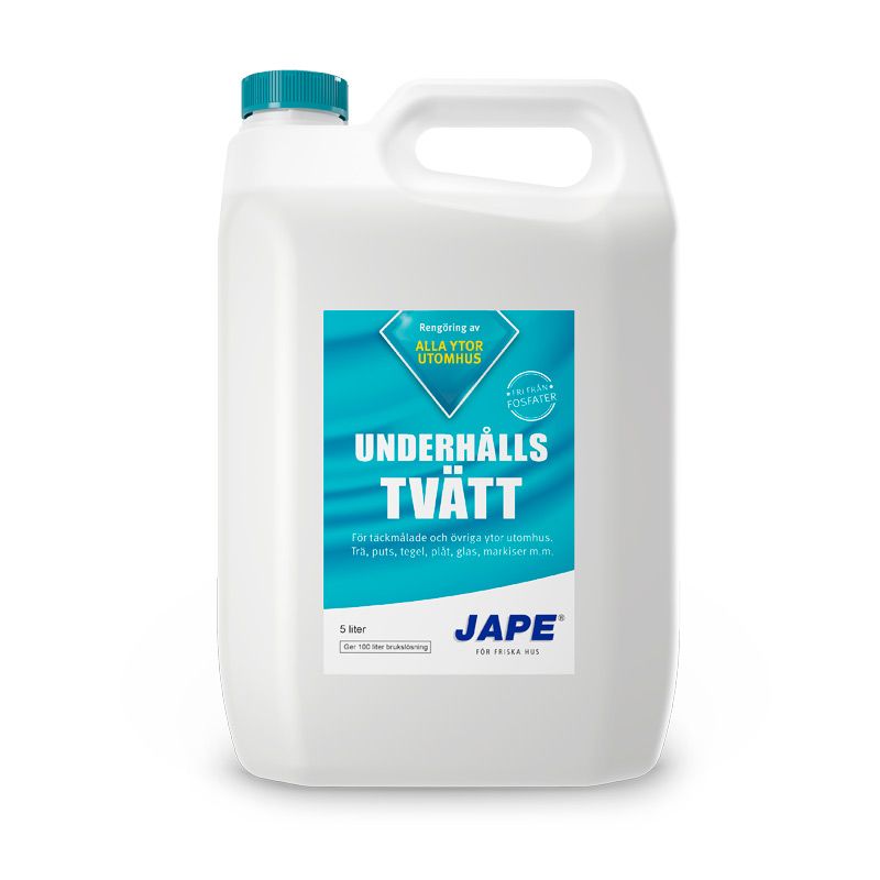 Jape Underhallstvatt 5L Facade cleaner for exterior of buildings